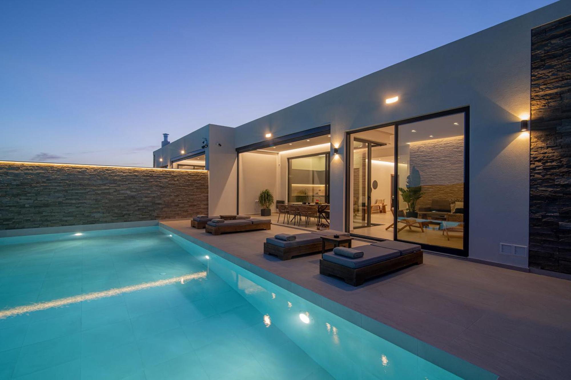 Anantia Villa 2 - Scenic View, Luxury Experience Episkopí- Rethimno Extérieur photo