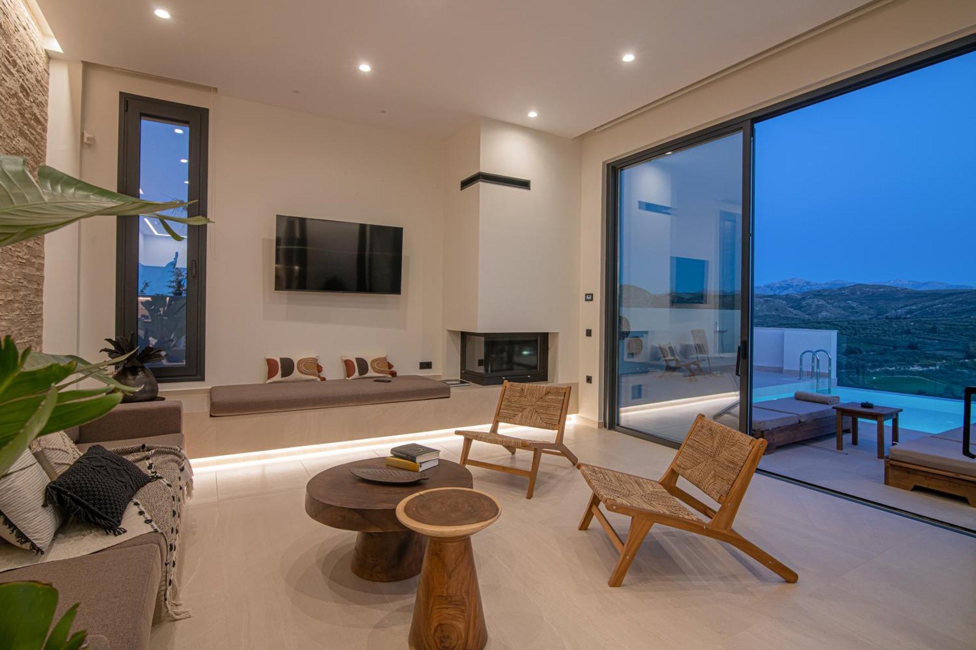 Anantia Villa 2 - Scenic View, Luxury Experience Episkopí- Rethimno Extérieur photo